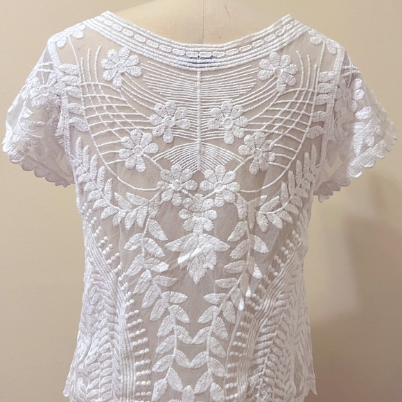 New Express allover embroidery top - Picture 5 of 6